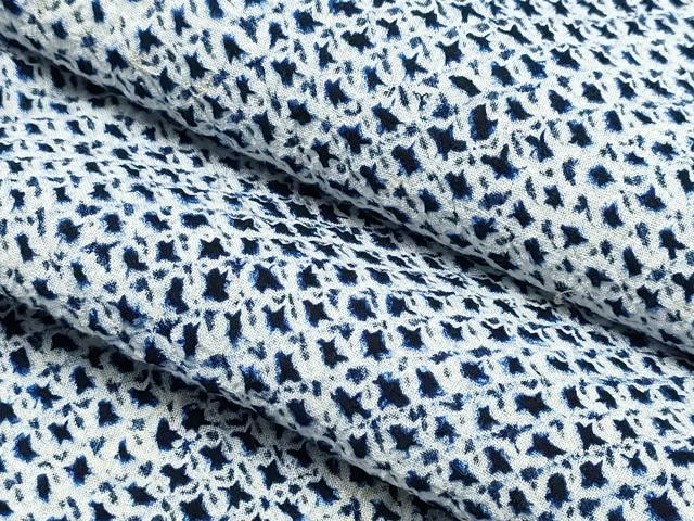 平和屋着物∴夏物　男性　浴衣　有松鳴海絞り　三浦絞り　綿　逸品　CABH1598ng