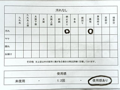 平和屋着物◎六通柄袋帯　唐織　扇面花鳥文　正絹　逸品　CABH1640nb