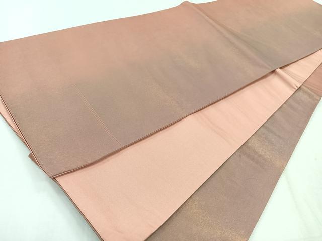 平和屋着物◎六通柄袋帯　霞文　正絹　逸品　CABH1709nb