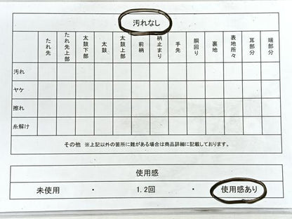 平和屋着物◎六通柄袋帯　唐織　格子扇面草花文　金銀糸　正絹　逸品　CABH1716nb