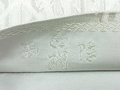 平和屋着物◎西陣　六通柄　樹林文　銀糸　袋帯　正絹　逸品　CABH1785nb