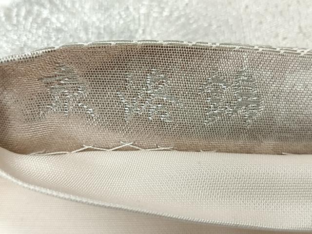 平和屋着物◎六通柄袋帯　京洛錦　光琳水松文　二重引箔　金銀糸　正絹　逸品　CABH1884nb