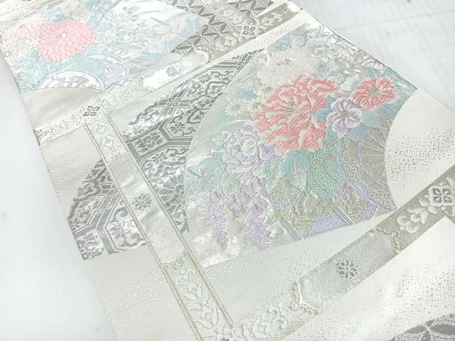 平和屋着物◎六通柄袋帯　唐織　瑞鳳錦　プラチナ二重箔　正絹　逸品　CABH1892nb