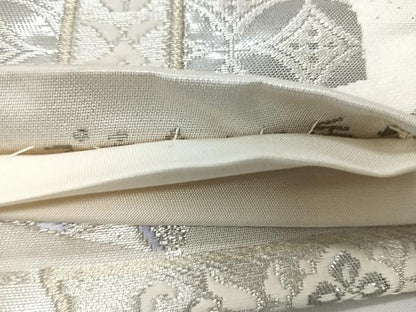 平和屋着物◎六通柄袋帯　唐織　瑞鳳錦　プラチナ二重箔　正絹　逸品　CABH1892nb