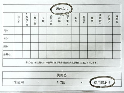 平和屋着物◎六通柄袋帯　扇面草花文　金銀糸　正絹　逸品　CABH1928nb