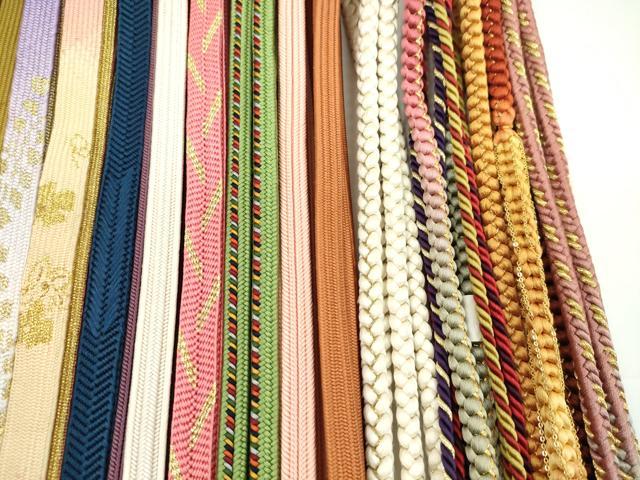 平和屋着物●和装小物　帯締め20本セット　高麗組　畝打組　冠組　笹浪組　礼装用　金銀糸　未使用あり　逸品　CABH2058ju