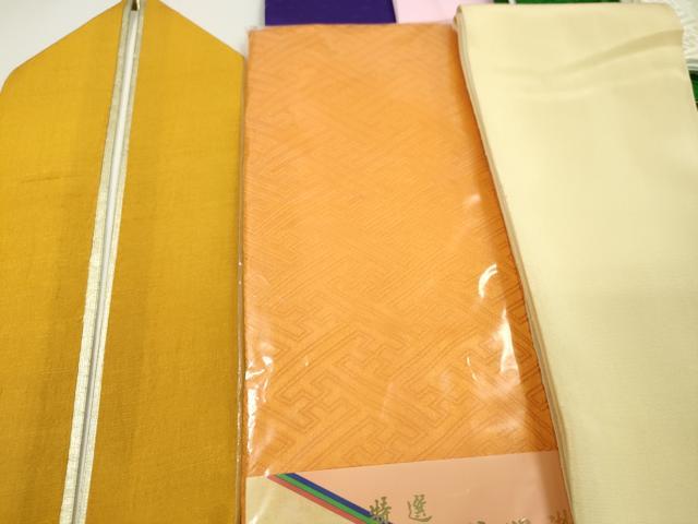平和屋着物▼和装小物　重ね衿・伊達衿まとめて20点　紗綾形　色無地　縮緬　やまと誂製　金銀彩　未使用あり　逸品　CABH2102ju