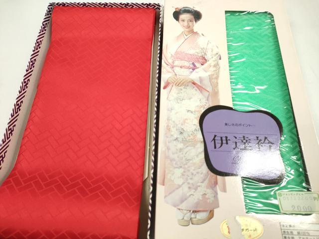 平和屋着物▼和装小物　重ね衿・伊達衿まとめて20点　紗綾形　色無地　縮緬　やまと誂製　金銀彩　未使用あり　逸品　CABH2102ju
