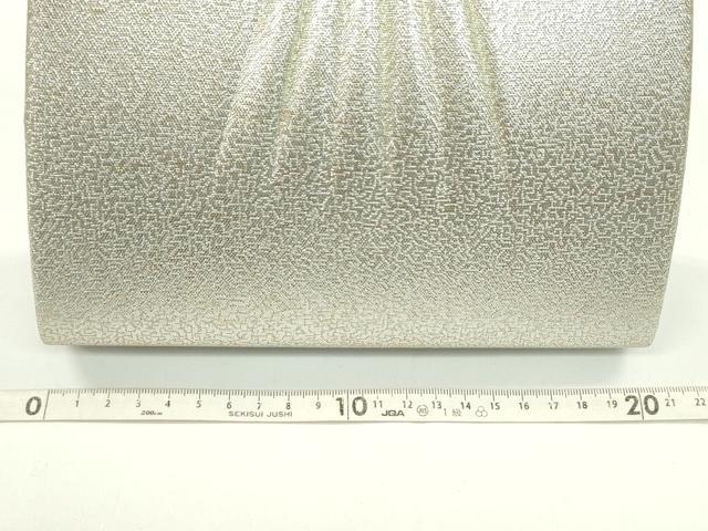 平和屋着物▼和装小物　和装バッグまとめて３点　ハンドバッグ　佐賀錦　鬘帯御所車花文　枝花文　礼装　金銀糸　逸品　CABH2124ju
