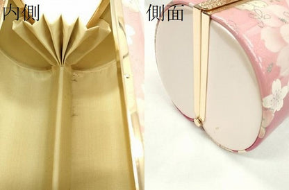 平和屋着物▼和装小物　和装バッグ　ハンドバッグ　舞花文　振袖　銀彩　逸品　CABH2165ju