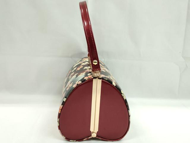 平和屋着物▼和装小物　和装バッグ　ハンドバッグ　舞桜文　振袖　金彩　逸品　CABH2196ju