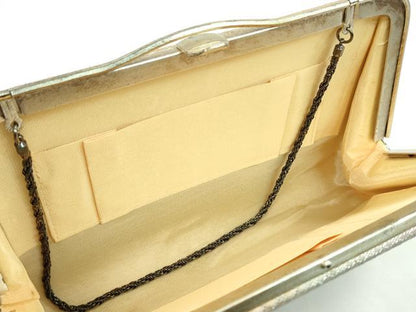 平和屋着物▼和装小物　和装バッグまとめて３点　ハンドバッグ　菱　吉祥文　礼装　金銀糸　逸品　CABH2209ju