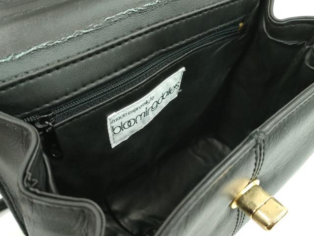 平和屋着物▼ファッション小物　チェーンバッグまとめて２点　ブルーミングデールズ　黒　赤　逸品　CABH2235ju