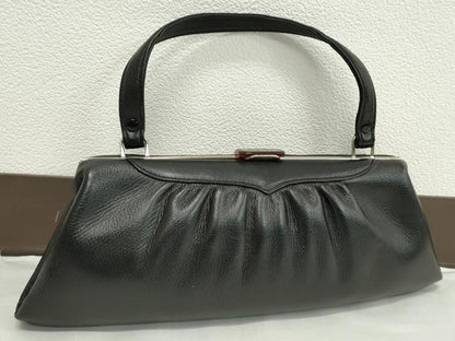 平和屋着物▼和装小物　ファッション小物　バッグまとめて４点　ハンドバッグ　ハナエモリ　ブラック　フォーマル　本皮　逸品　CABH2273ju