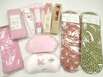 平和屋着物▼和装小物　着付け用品まとめて10点　前板　帯枕　コーリンベルト　マジックベルト　帯止め　未使用多数　逸品　CABH2286ju