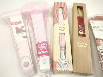平和屋着物▼和装小物　着付け用品まとめて10点　前板　帯枕　コーリンベルト　マジックベルト　帯止め　未使用多数　逸品　CABH2286ju
