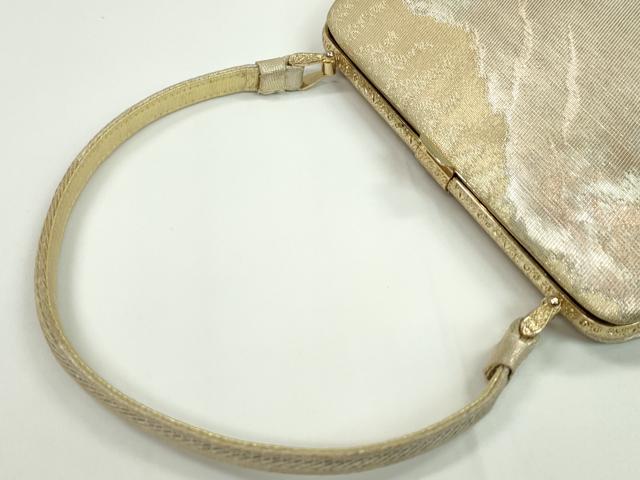 平和屋着物▼和装小物　和装バッグまとめて２点　ハンドバッグ　流水松文　遠山文　金銀糸　逸品　CABH2297ju