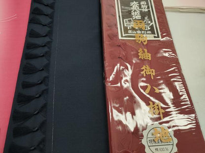 平和屋着物▼和装小物　八掛まとめて10点　暈し　色無地　紬地　全て正絹　未使用多数　逸品　CABH2314ju