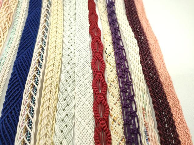 平和屋着物＊夏物　和装小物　帯締め20本セット　レース織　金銀糸　逸品　CABH2317ju