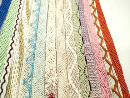 平和屋着物＊夏物　和装小物　帯締め20本セット　レース織　金糸　逸品　CABH2321ju