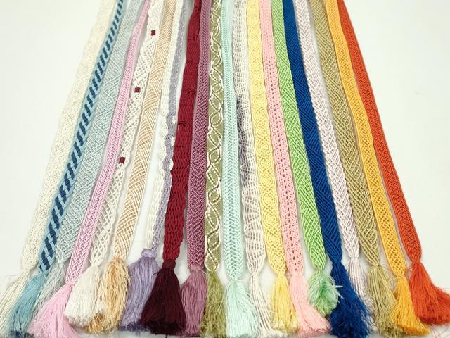 平和屋着物＊夏物　和装小物　帯締め20本セット　レース織　逸品　CABH2331ju
