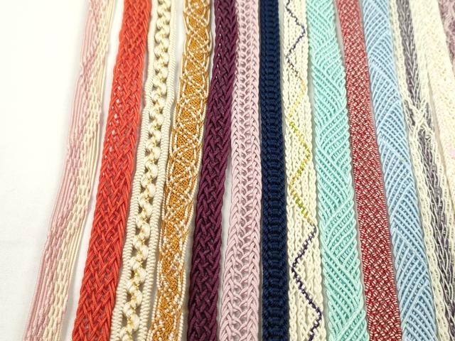 平和屋着物＊夏物　和装小物　帯締め20本セット　レース織　金糸　逸品　CABH2332ju