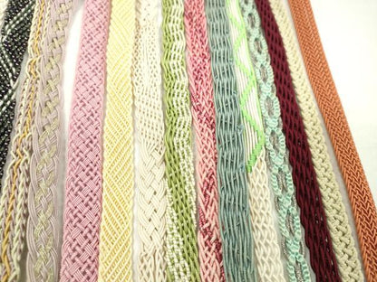 平和屋着物＊夏物　和装小物　帯締め20本セット　レース織　金銀糸　逸品　CABH2341ju