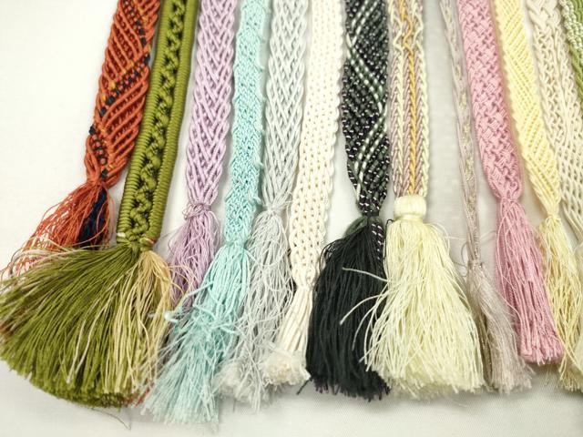 平和屋着物＊夏物　和装小物　帯締め20本セット　レース織　金銀糸　逸品　CABH2341ju
