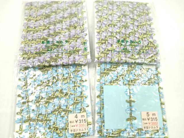 平和屋着物▼手芸用品　レース・ブレードまとめて20点　ハンドメイド　手芸素材　逸品　未使用　CABH2358ju