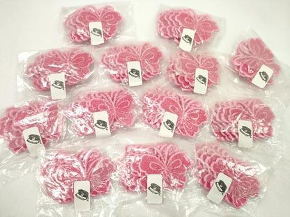 平和屋着物▼手芸用品　ワッペンまとめて200片　蝶　アイロン式　縫い付け式　ハンドメイド　手芸素材　逸品　未使用　CABH2359ju