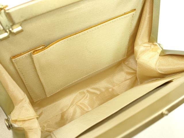 平和屋着物▼和装小物　和装バッグまとめて２点　ハンドバッグ　螺鈿箔　エ霞扇面花文　芝草文　エナメル　金糸　逸品　CABH2364ju