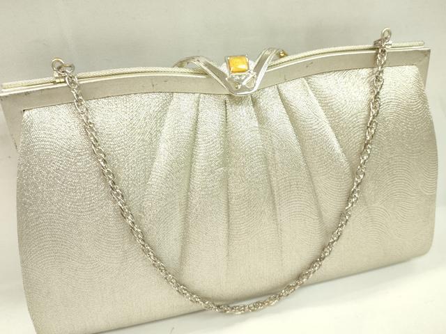 平和屋着物▼和装小物　和装バッグまとめて３点　ハンドバッグ　佐賀錦　鳳凰花文　毘沙門亀甲文　礼装　金銀糸　逸品　CABH2365ju