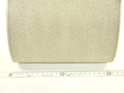 平和屋着物▼和装小物　和装バッグまとめて３点　ハンドバッグ　流水文　舞花文　礼装　金銀糸　逸品　CABH2368ju