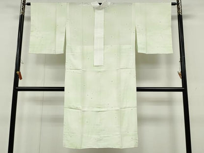 平和屋着物●長襦袢　無双仕立て　枝花文　暈し染め　正絹　逸品　CABH2415ut