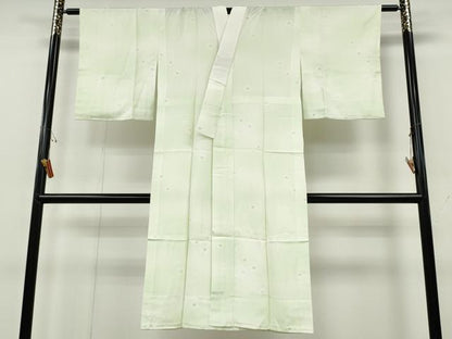 平和屋着物●長襦袢　無双仕立て　枝花文　暈し染め　正絹　逸品　CABH2415ut