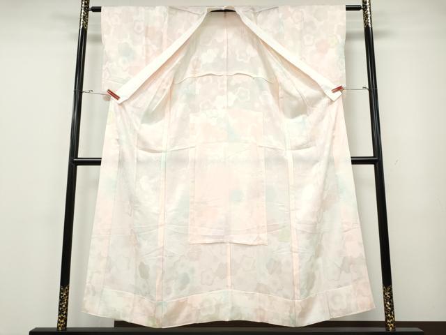 平和屋着物●長襦袢　無双仕立て　舞梅文　暈し染め　正絹　逸品　CABH2420ut