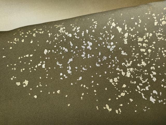 平和屋着物●男性　訪問着　霞文　暈し染め　金銀彩　正絹　逸品　CABH2444ut