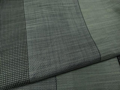 平和屋着物●本場大島紬　9マルキ　間道　正絹　逸品　CABH2445ut