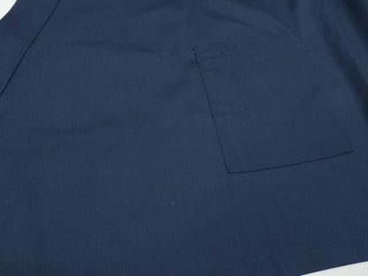 平和屋着物●男性　作務衣　濃藍色　CABH2446ut