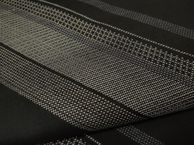 平和屋着物●本場大島紬　9マルキ　斜線文　正絹　逸品　CABH2450ut
