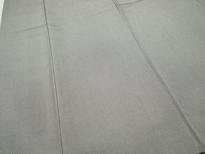 平和屋着物●江戸小紋　万筋　黒色×生成り色　正絹　逸品　CABH2457ut