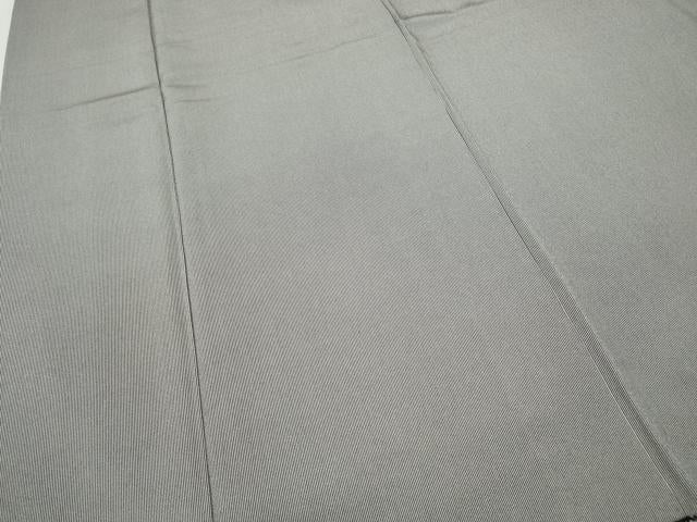 平和屋着物●江戸小紋　万筋　黒色×生成り色　正絹　逸品　CABH2457ut