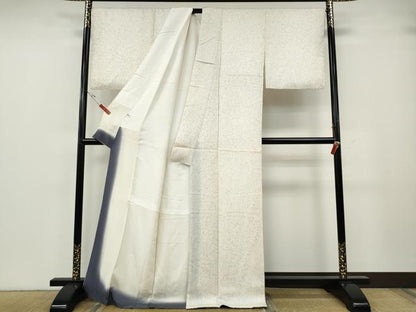 平和屋着物●上質な小紋　作家物　霞文　正絹　逸品　CABH2477ut