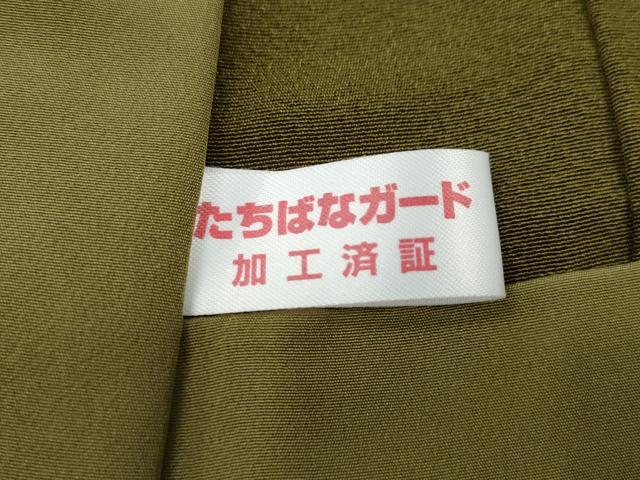 平和屋着物●重要無形文化財　人間国宝　中村勇二郎　江戸小紋　古代菊　反端付き　正絹　逸品　CABH2493ut