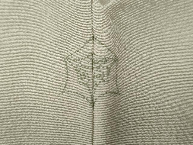 平和屋着物●訪問着　友禅　作家物　草花文　銀座おおぎ屋扱い　正絹　逸品　CABH2499ut