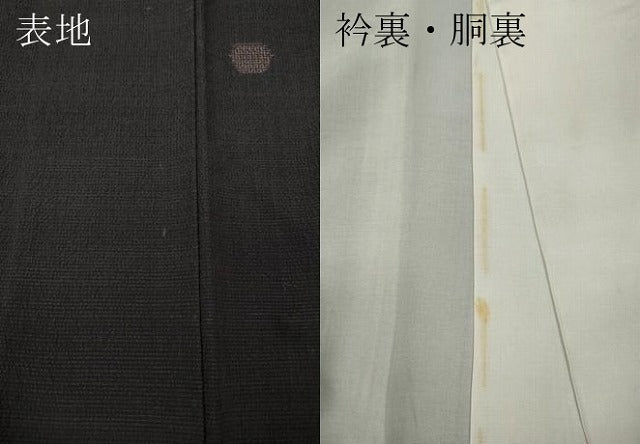 平和屋着物●本塩沢　110亀甲　丸文　飛び亀甲柄　正絹　逸品　CABH2509ut