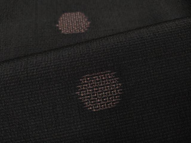 平和屋着物●本塩沢　110亀甲　丸文　飛び亀甲柄　正絹　逸品　CABH2509ut