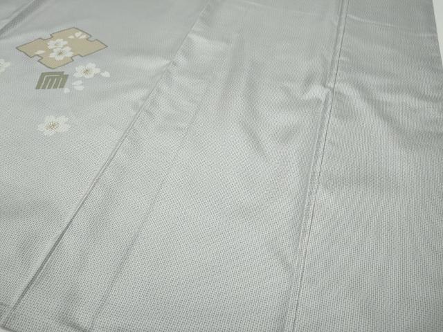 平和屋着物●訪問着　本場染大島紬　源氏香舞桜文　金彩　正絹　逸品　CABH2515ut