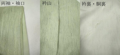 平和屋着物●上質なお召　縞　正絹　逸品　CABH2518ut