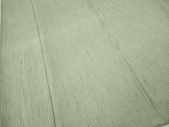 平和屋着物●上質なお召　縞　正絹　逸品　CABH2518ut